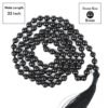 Natural Black Onyx Jaap Mala