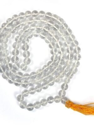 Natural Clear Quartz Jaap Mala