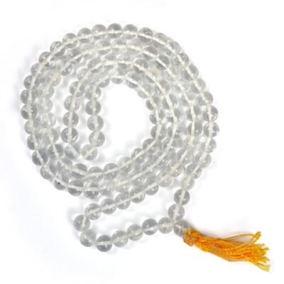 Natural Clear Quartz Jaap Mala