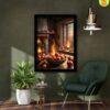 fire element photo frame for energy and health south east