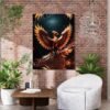 phoenix bird photo frame for strength, resilience and growth