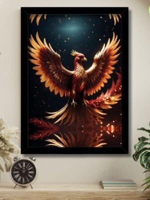 phoenix bird photo frame for strength, resilience and growth phoenix bird photo frame for strength, resilience and growth