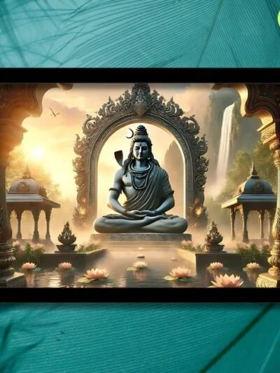 shiva photo frame for clarity | vastu direction north east