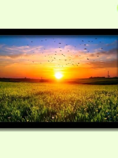 sunrise photo frame for new beginning | vastu direction east