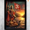 hanuman carrying flag photo frame to end litigations