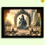 shiva photo frame for clarity | vastu direction north east