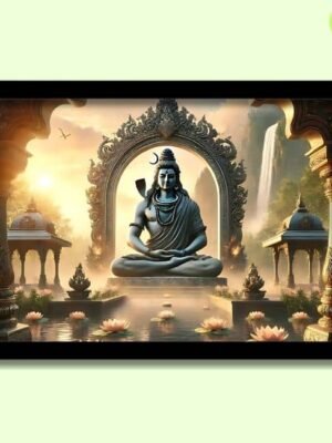 shiva photo frame for clarity | vastu direction north east