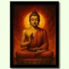 buddha photo frame big size online | buddha wall painting for living room