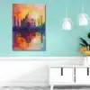 buy taj mahal poster – 30x45cm | 300 gsm gloss wall art photo