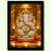 ganesh photo frame big size – ganpati wall frame online