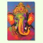bharatanatyam dancer street art poster – 30x45 cm photo (copy)