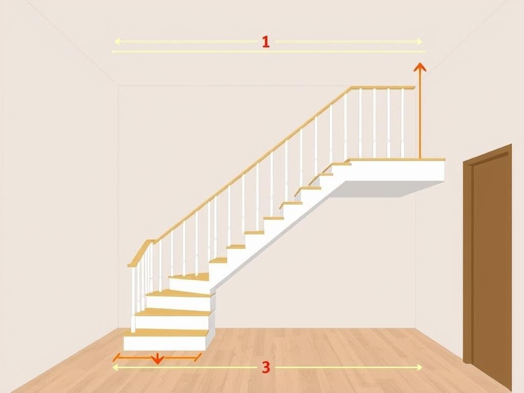 Proper staircase placement in a north facing house