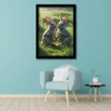 rabbit photo frame big size – rabbit wall picture hd online