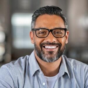 Rajesh Patel, a satisfied customer