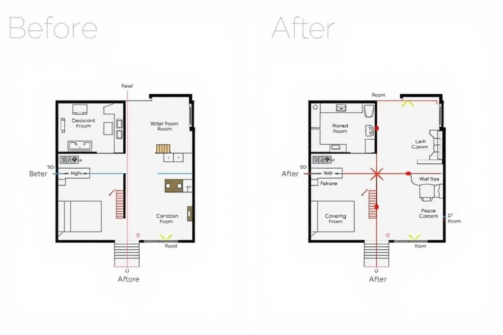 Room function adjustment in south facing house per Vastu Room function adjustment in south facing house per Vastu