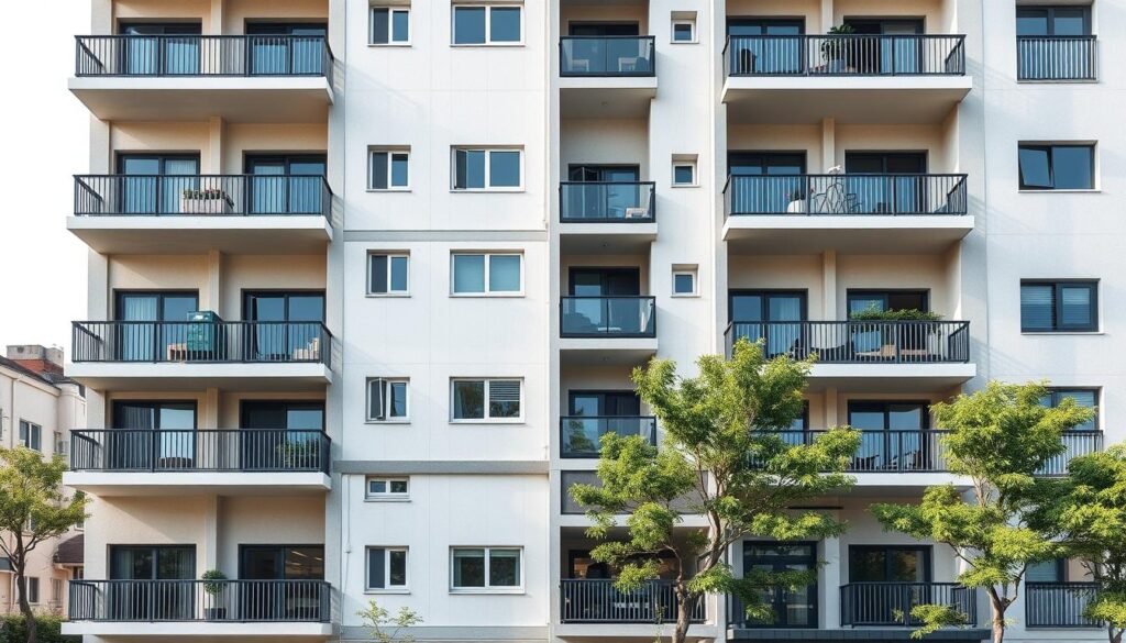 South facing apartment building with Vastu-compliant design South facing apartment building with Vastu-compliant design
