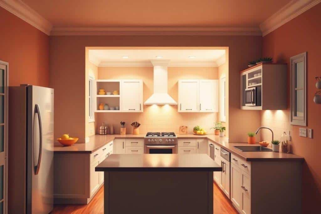 Vastu-compliant kitchen layout