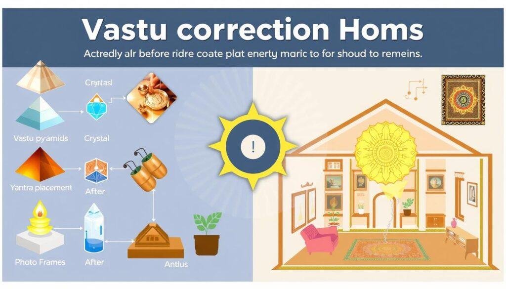 Vastu correction methods for existing homes