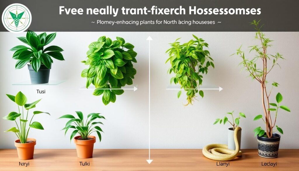 Vastu-enhancing plants for north facing houses
