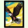 energized eagle photo frame | buy eagle painting vastu online