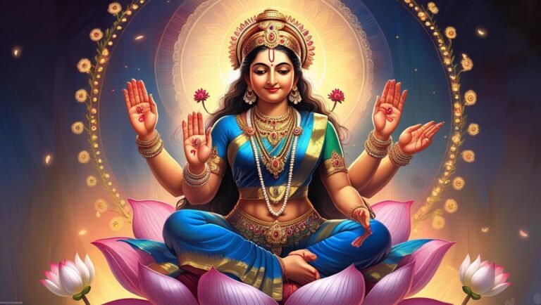 धन, सुख और समृद्धि के लिए शक्तिशाली लक्ष्मी माता मंत्र